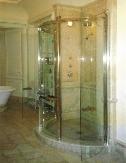 Round Semi Circle Glass Shower Doors Absolute Shower Doors